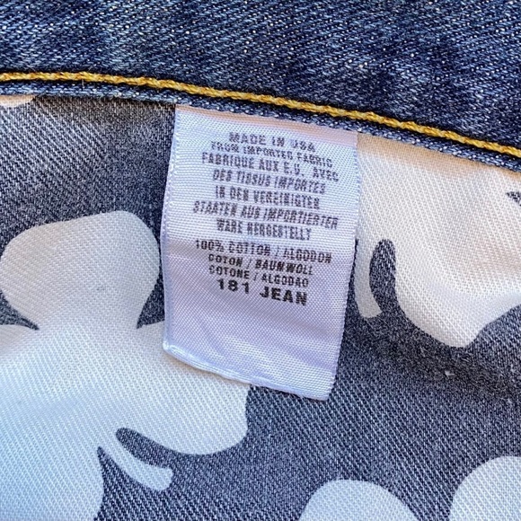 Lucky Brand Mens 181 Jeans Sz 36x32 Relaxed Straight Medium Wash 100% Cotton USA - Picture 11 of 16